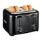 Proctor-Silex Proctor Silex Plastic Black 4 slot Toaster 8 in. H X 12.25 in. W X 11.31 in. D 24215 - alternate 1